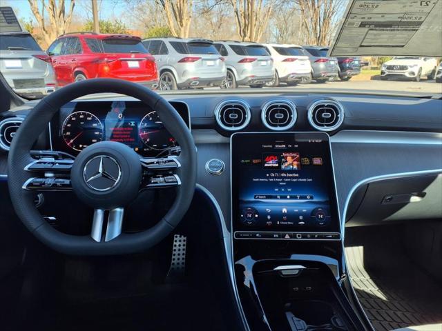 new 2025 Mercedes-Benz C-Class car, priced at $60,475