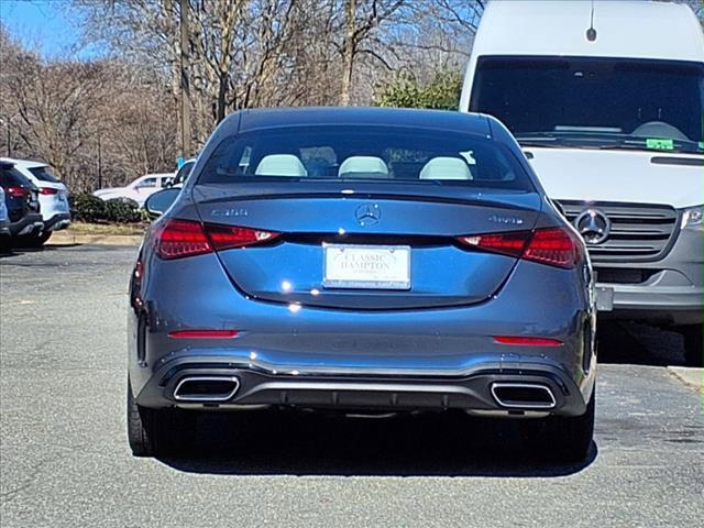 new 2025 Mercedes-Benz C-Class car, priced at $60,475