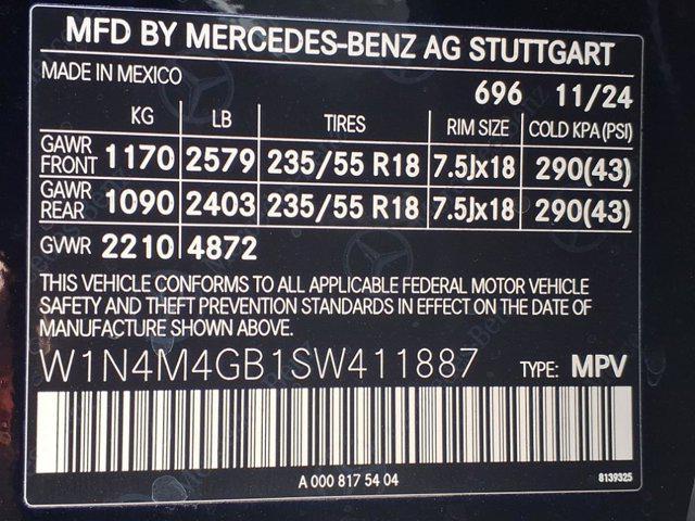 new 2025 Mercedes-Benz GLB 250 car, priced at $44,550