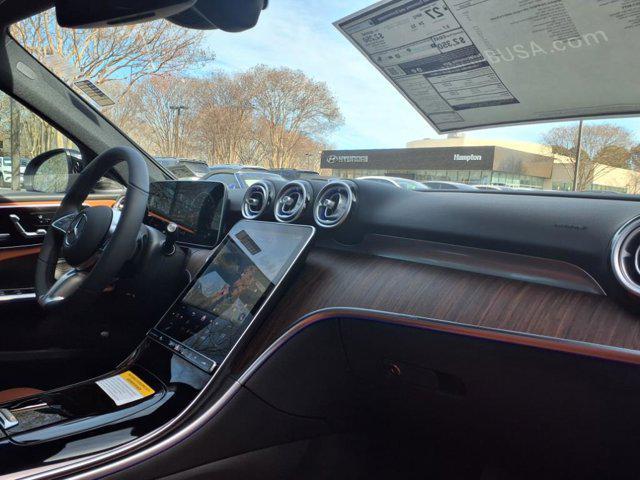 new 2025 Mercedes-Benz C-Class car, priced at $58,525