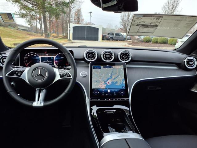 new 2025 Mercedes-Benz C-Class car, priced at $52,987