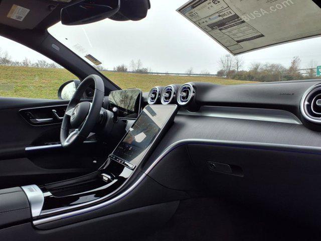 new 2025 Mercedes-Benz C-Class car, priced at $52,987