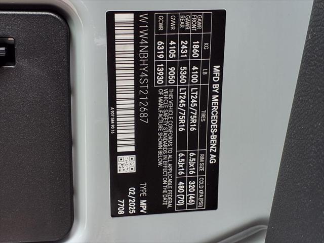 new 2025 Mercedes-Benz Sprinter 2500 car, priced at $71,163