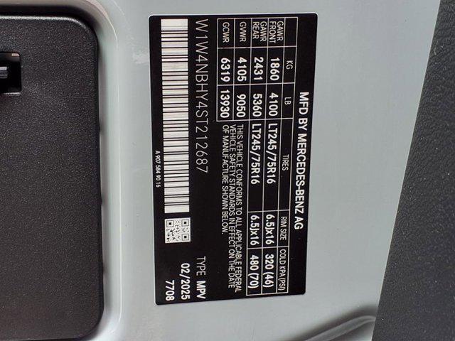 new 2025 Mercedes-Benz Sprinter 2500 car, priced at $71,163