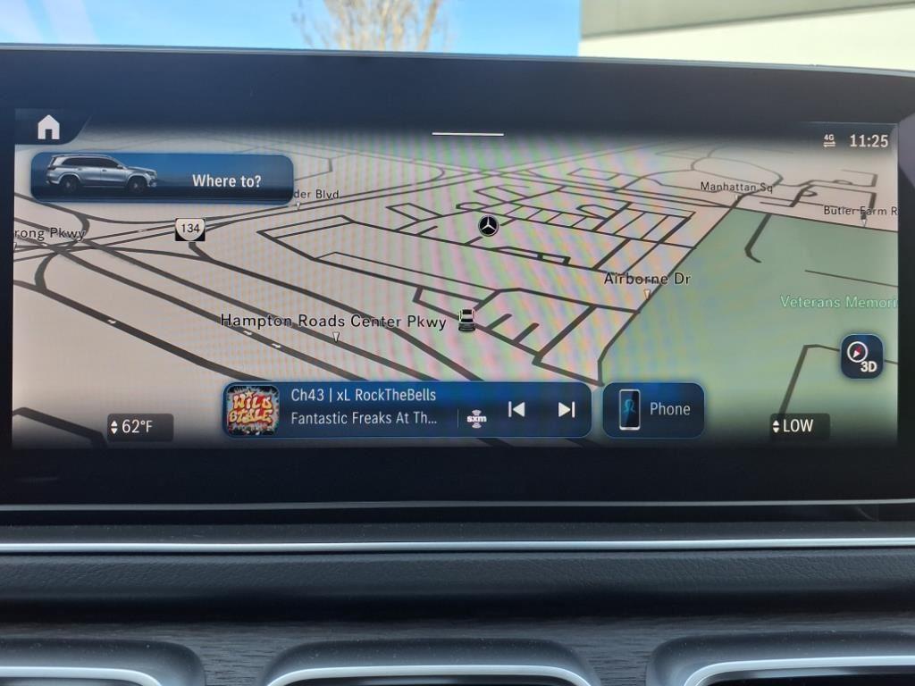 new 2025 Mercedes-Benz GLS 580 car, priced at $117,365