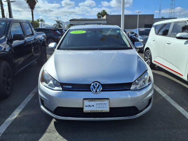 used 2016 Volkswagen e-Golf car, priced at $13,995