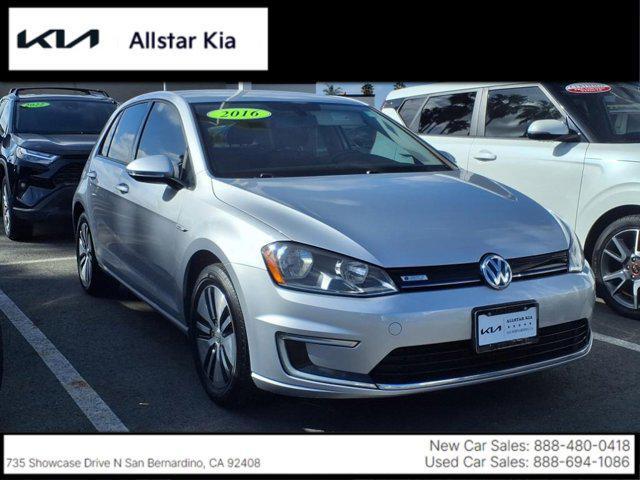 used 2016 Volkswagen e-Golf car, priced at $13,995