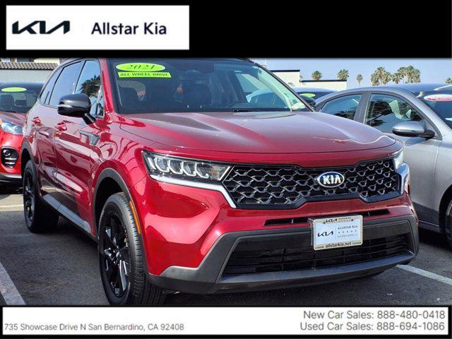 used 2021 Kia Sorento car, priced at $24,995