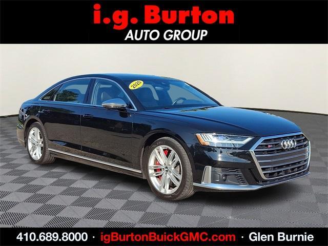 used 2020 Audi S8 car, priced at $52,129