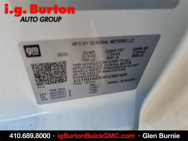 used 2023 GMC Sierra 1500 car, priced at $35,634