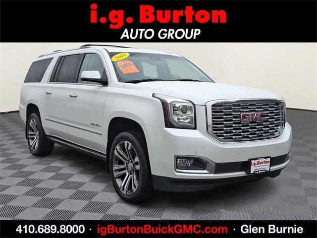 used 2018 GMC Yukon XL car, priced at $32,772