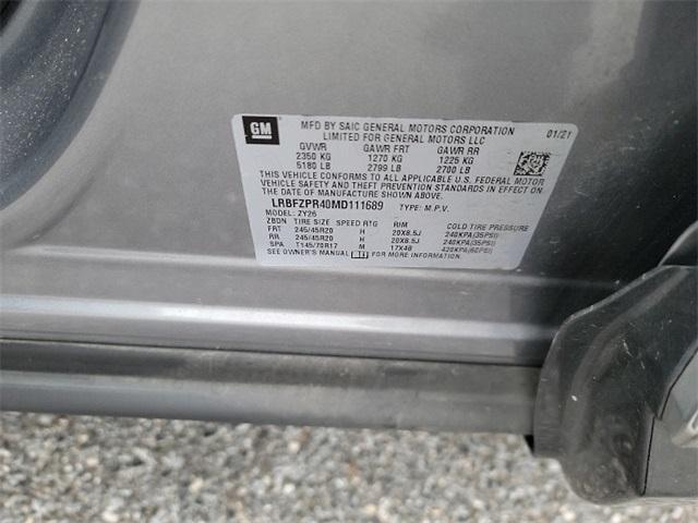 used 2021 Buick Envision car, priced at $24,154