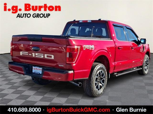 used 2021 Ford F-150 car, priced at $37,121