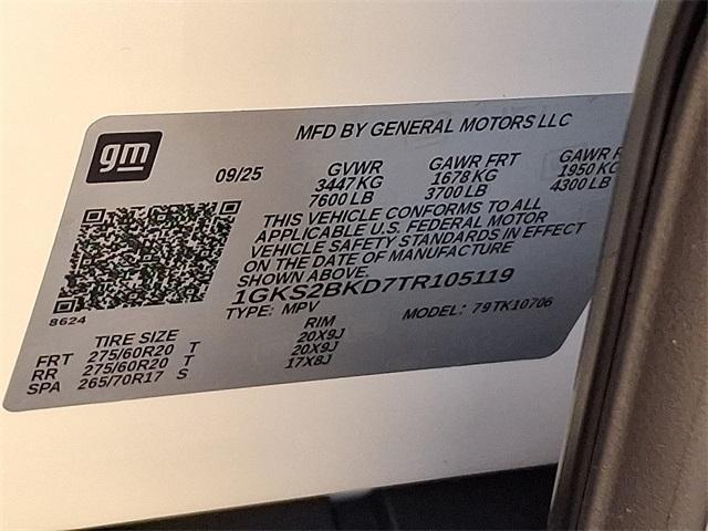 new 2026 GMC Yukon car, priced at $75,515