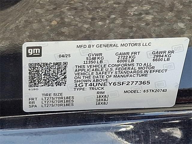 new 2025 GMC Sierra 2500 car, priced at $76,348