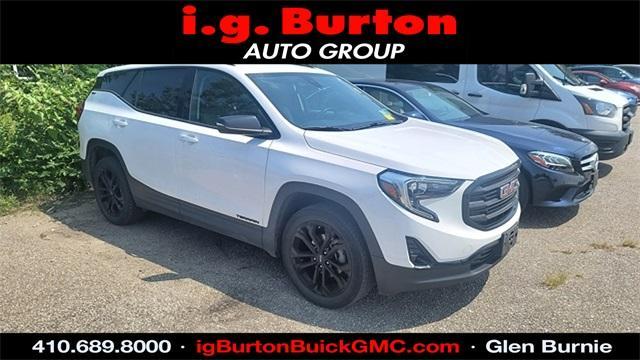 used 2021 GMC Terrain car, priced at $19,030