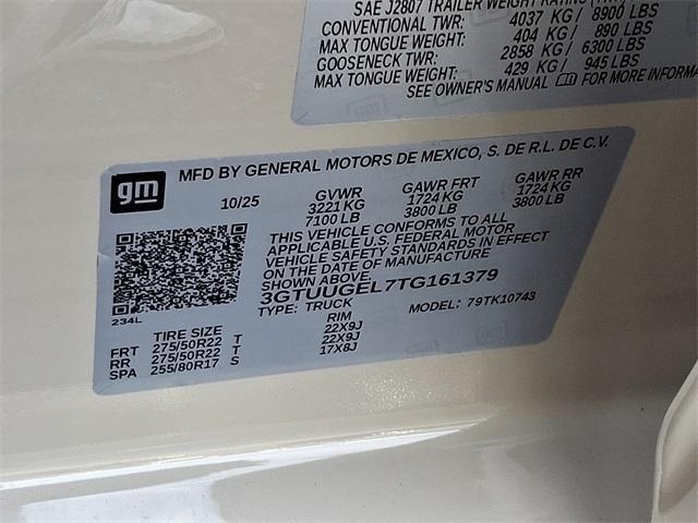 new 2026 GMC Sierra 1500 car, priced at $74,393