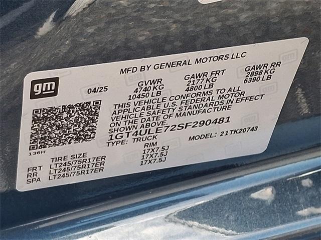 new 2025 GMC Sierra 2500 car, priced at $54,049