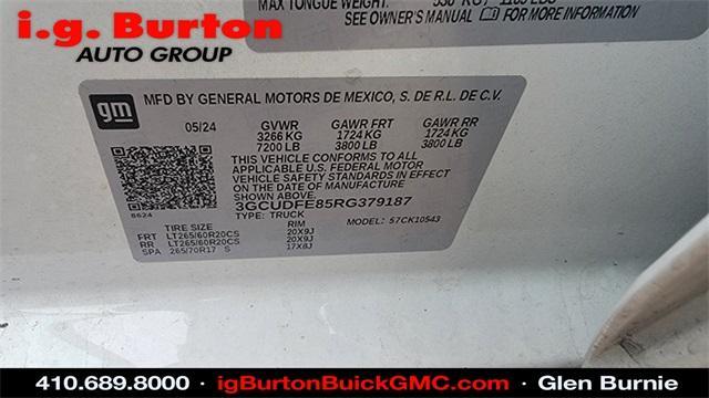 used 2024 Chevrolet Silverado 1500 car, priced at $57,888