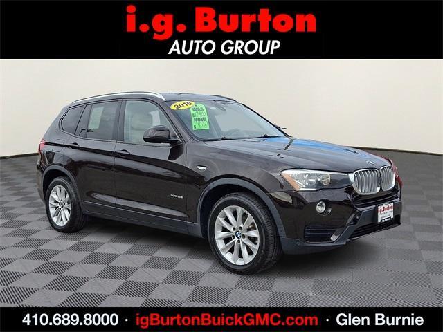 used 2016 BMW X3 car, priced at $14,555
