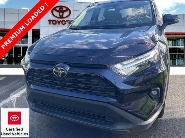 used 2022 Toyota RAV4 car, priced at $32,900