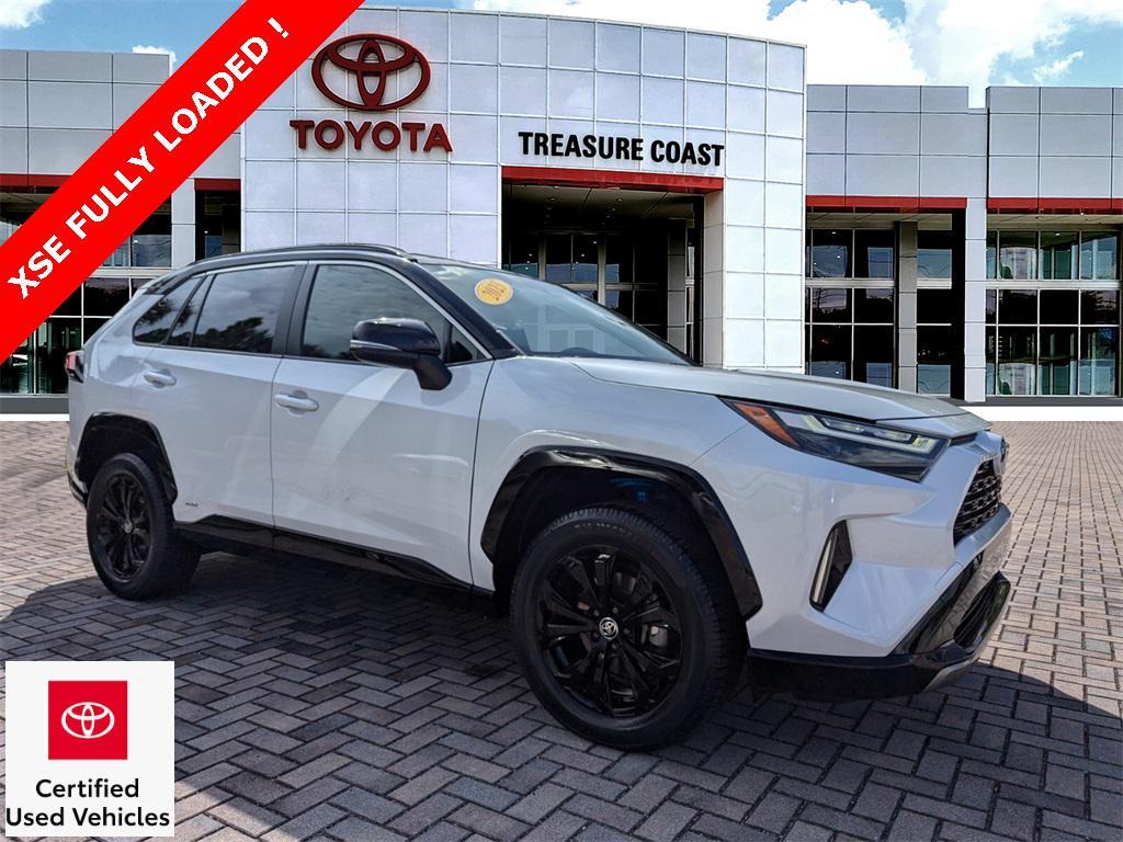 used 2023 Toyota RAV4 Hybrid car, priced at $32,781