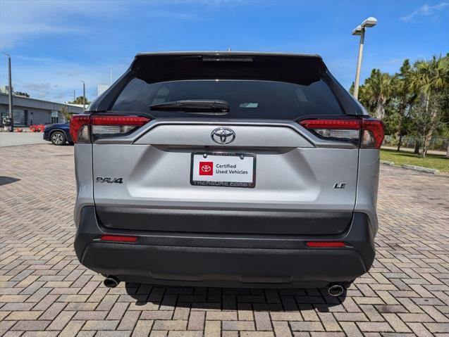 used 2022 Toyota RAV4 car, priced at $30,187