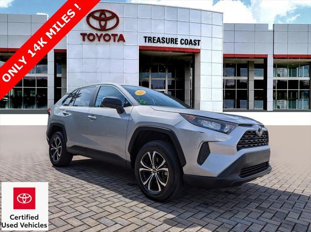 used 2022 Toyota RAV4 car, priced at $30,187