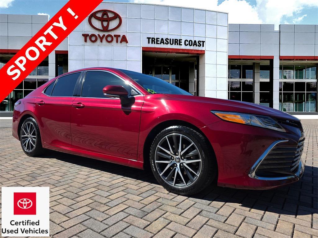 used 2021 Toyota Camry car, priced at $22,995