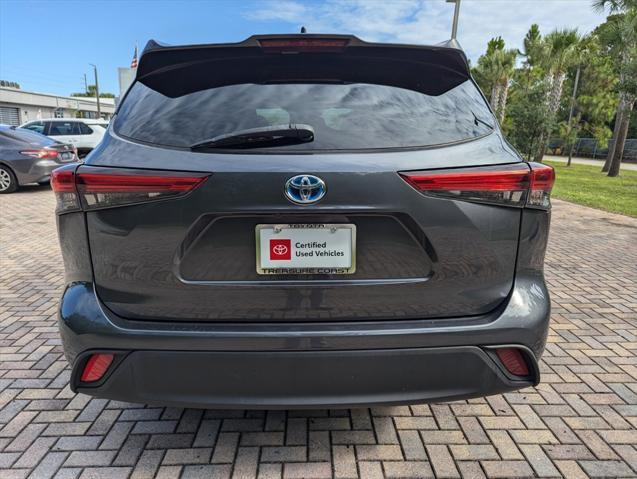 used 2020 Toyota Highlander Hybrid car, priced at $28,891