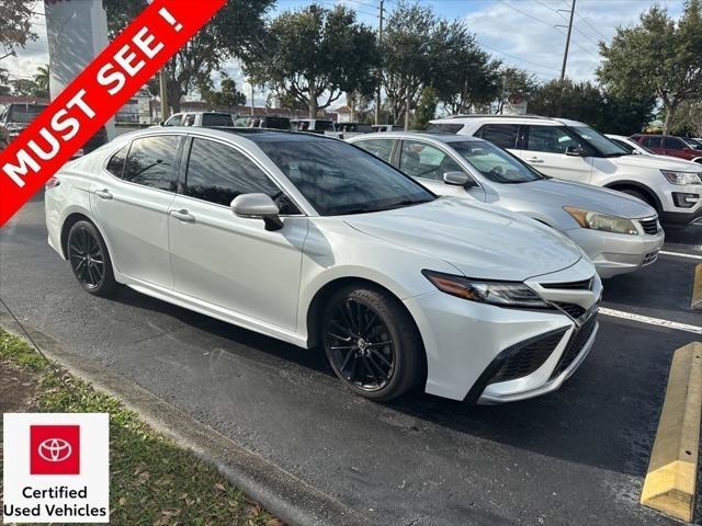 used 2022 Toyota Camry car, priced at $28,900