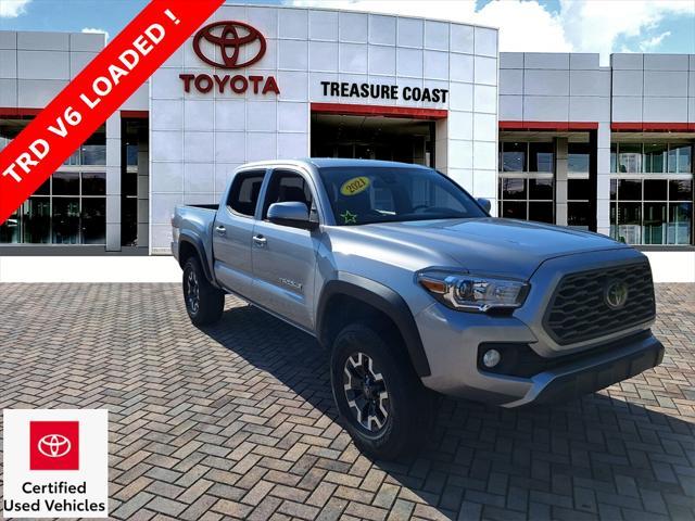 used 2021 Toyota Tacoma car, priced at $33,997