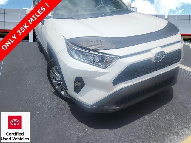 used 2019 Toyota RAV4 car, priced at $27,900