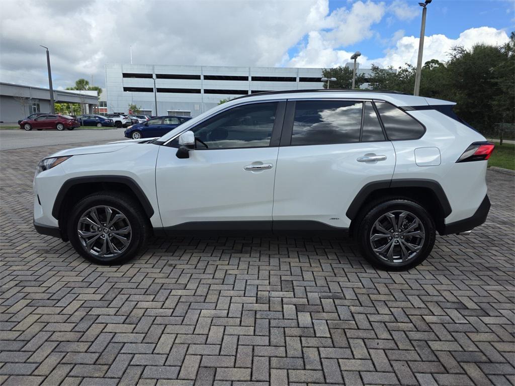 used 2025 Toyota RAV4 Hybrid car, priced at $41,991