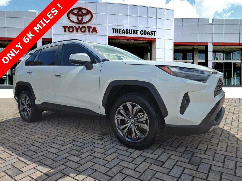 used 2025 Toyota RAV4 Hybrid car, priced at $41,991