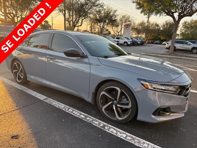 used 2022 Honda Accord car, priced at $24,900