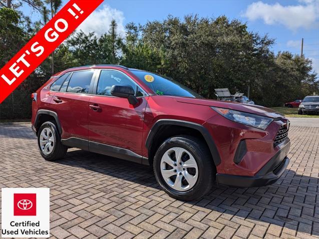 used 2021 Toyota RAV4 car, priced at $24,900