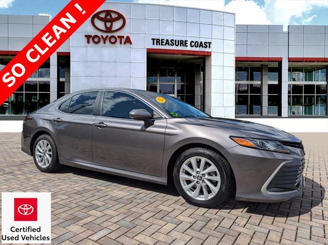used 2022 Toyota Camry car, priced at $22,900