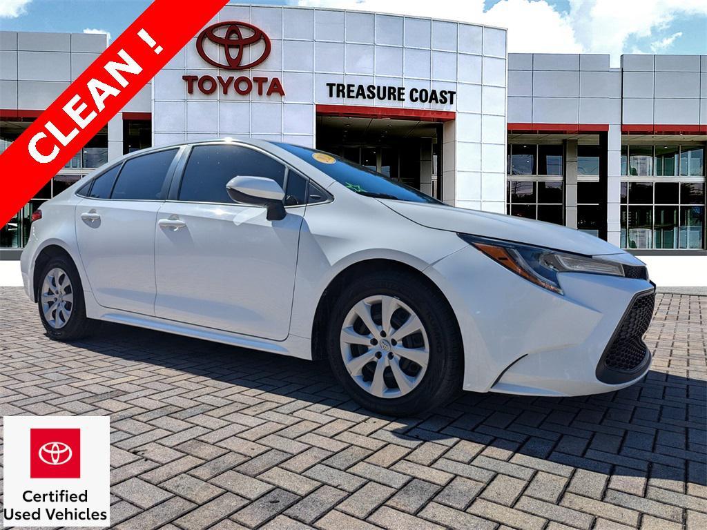 used 2021 Toyota Corolla car, priced at $15,405