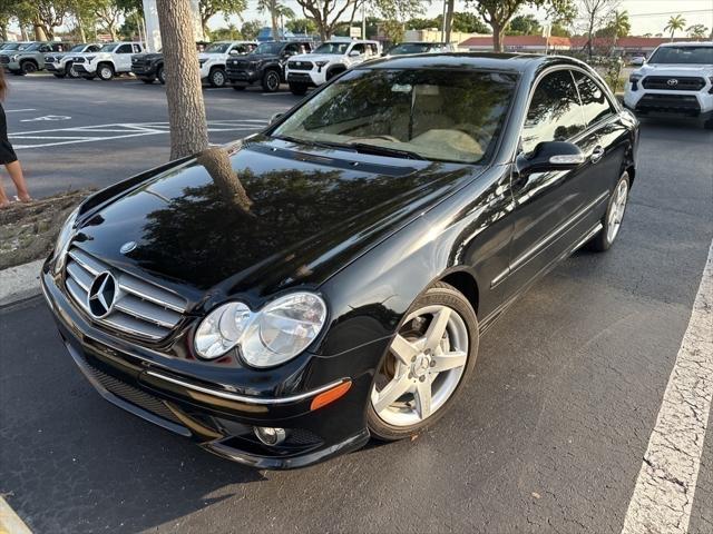 used 2009 Mercedes-Benz CLK-Class car, priced at $9,981