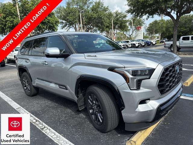 used 2023 Toyota Sequoia car, priced at $72,900