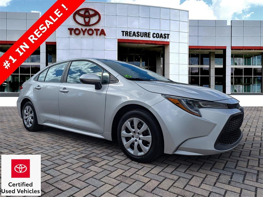 used 2021 Toyota Corolla car, priced at $17,502
