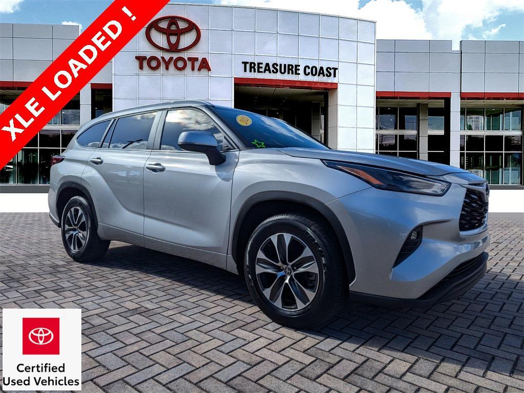 used 2023 Toyota Highlander car, priced at $36,402