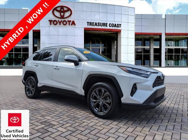 used 2023 Toyota RAV4 Hybrid car, priced at $35,999