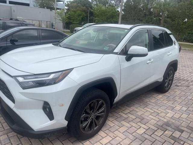 used 2023 Toyota RAV4 Hybrid car, priced at $35,900