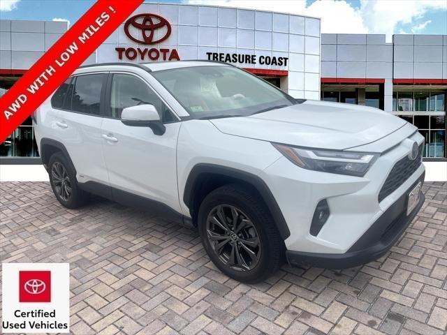 used 2023 Toyota RAV4 Hybrid car, priced at $35,900