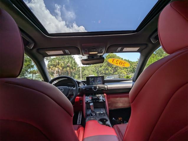 used 2023 Lexus IS 350 car, priced at $42,981