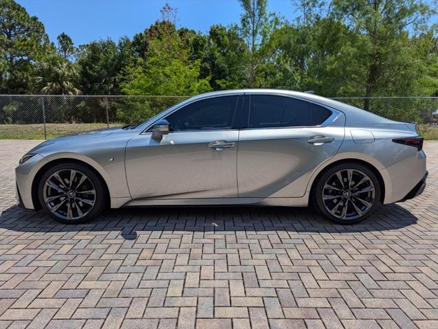 used 2023 Lexus IS 350 car, priced at $42,981