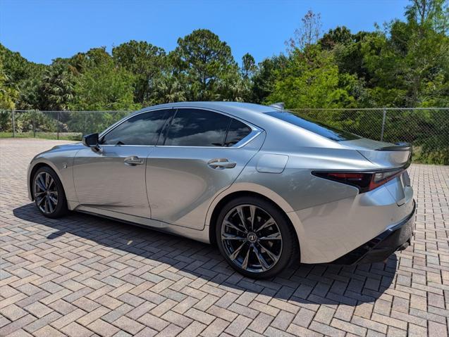 used 2023 Lexus IS 350 car, priced at $42,981
