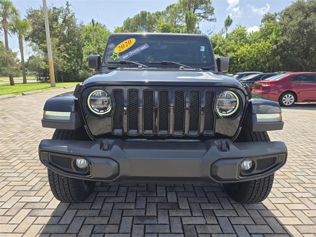 used 2020 Jeep Wrangler Unlimited car, priced at $29,502